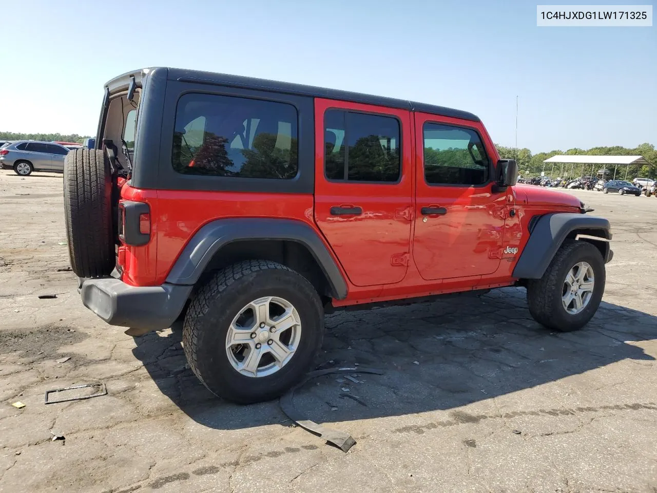 2020 Jeep Wrangler Unlimited Sport VIN: 1C4HJXDG1LW171325 Lot: 68717764