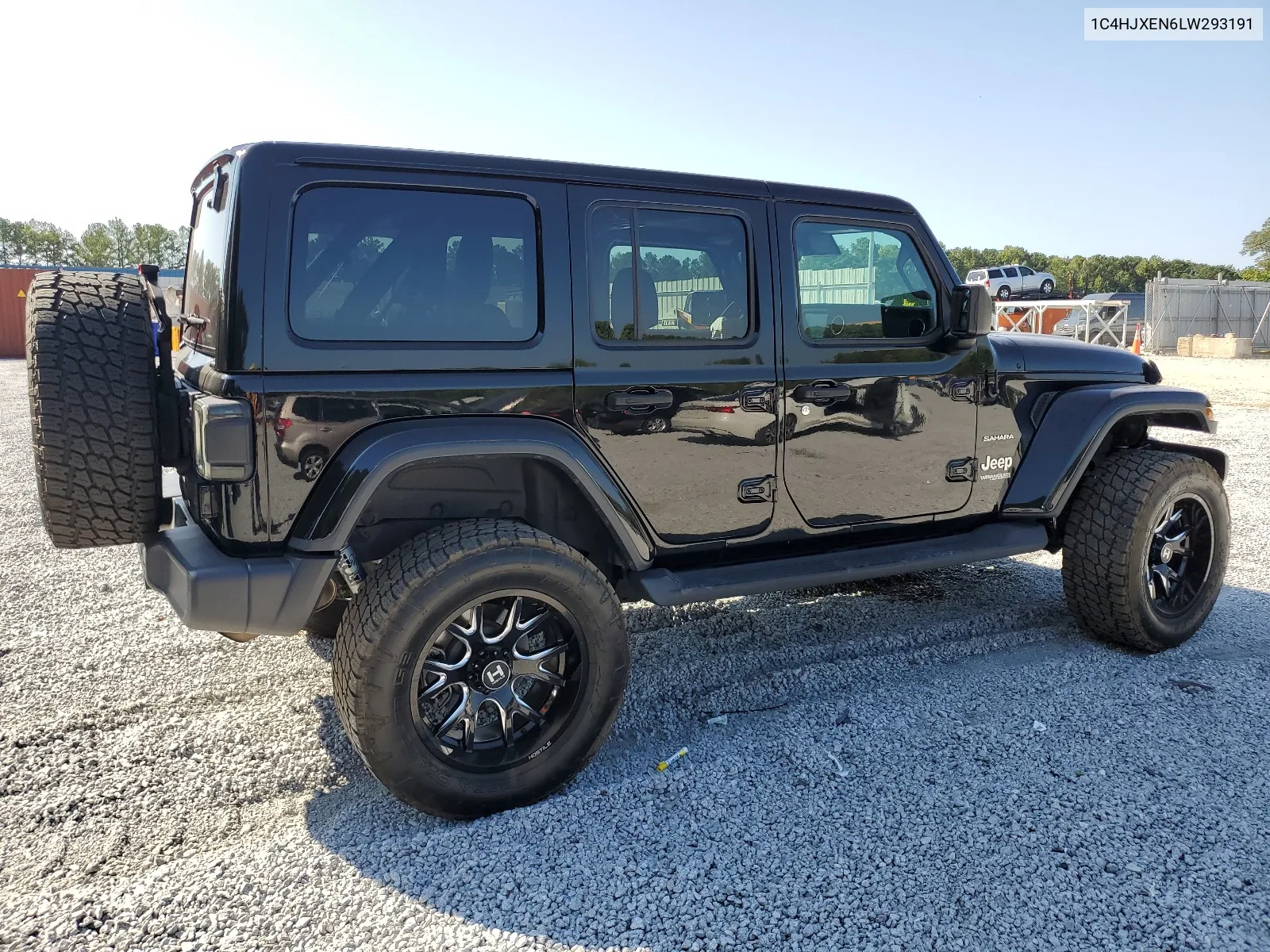 2020 Jeep Wrangler Unlimited Sahara VIN: 1C4HJXEN6LW293191 Lot: 68741494