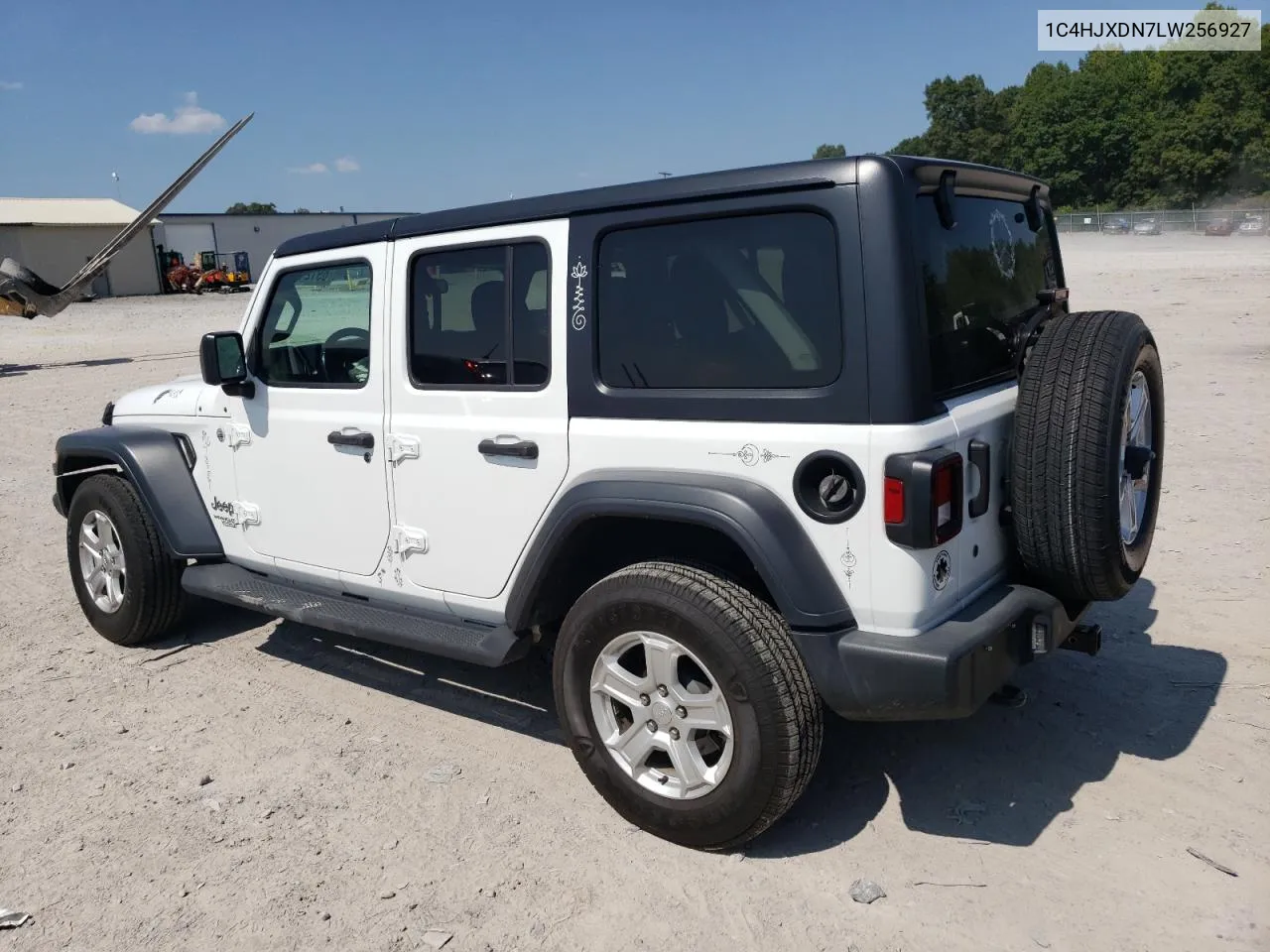 2020 Jeep Wrangler Unlimited Sport VIN: 1C4HJXDN7LW256927 Lot: 69121814