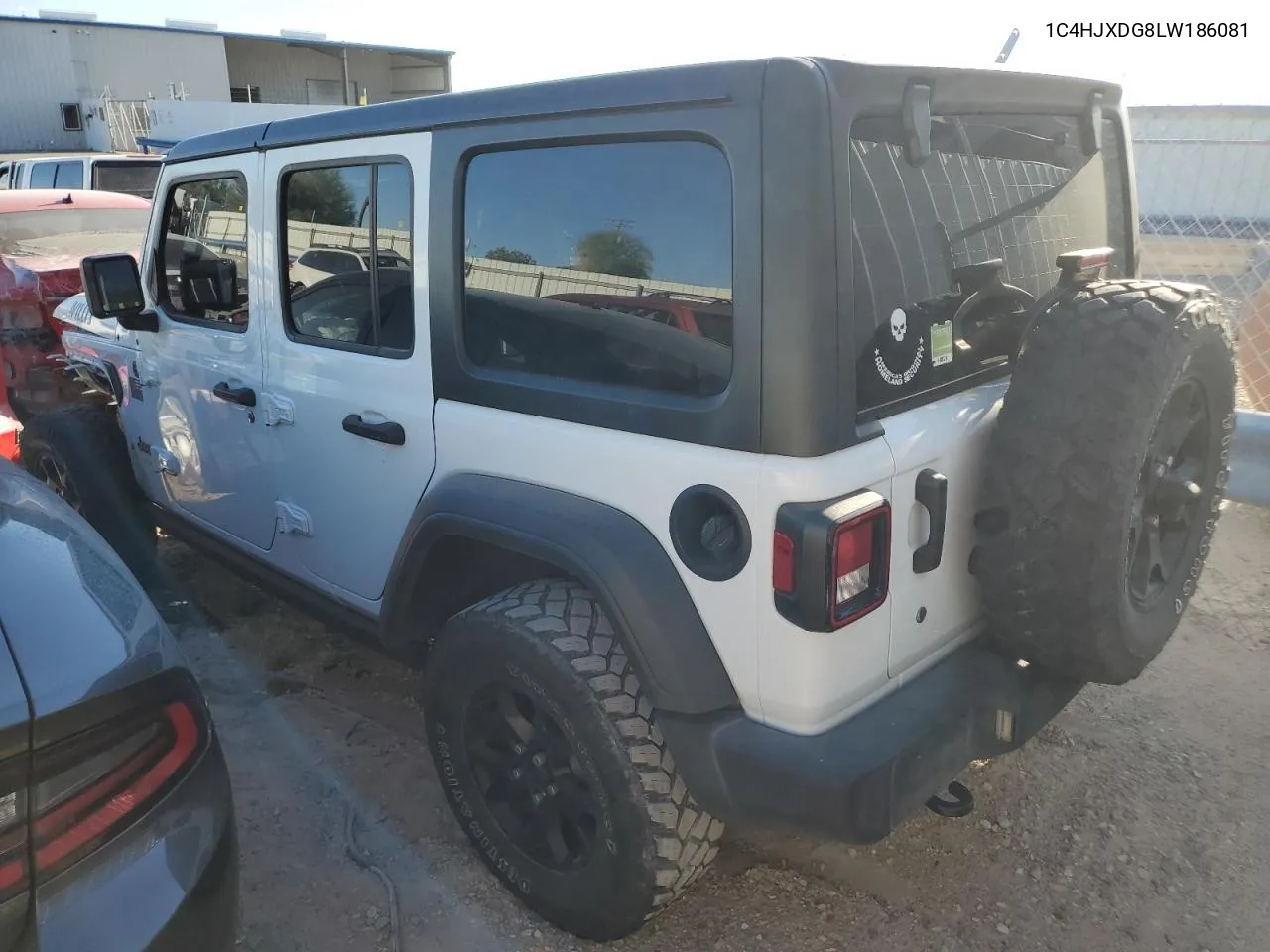 2020 Jeep Wrangler Unlimited Sport VIN: 1C4HJXDG8LW186081 Lot: 69193014