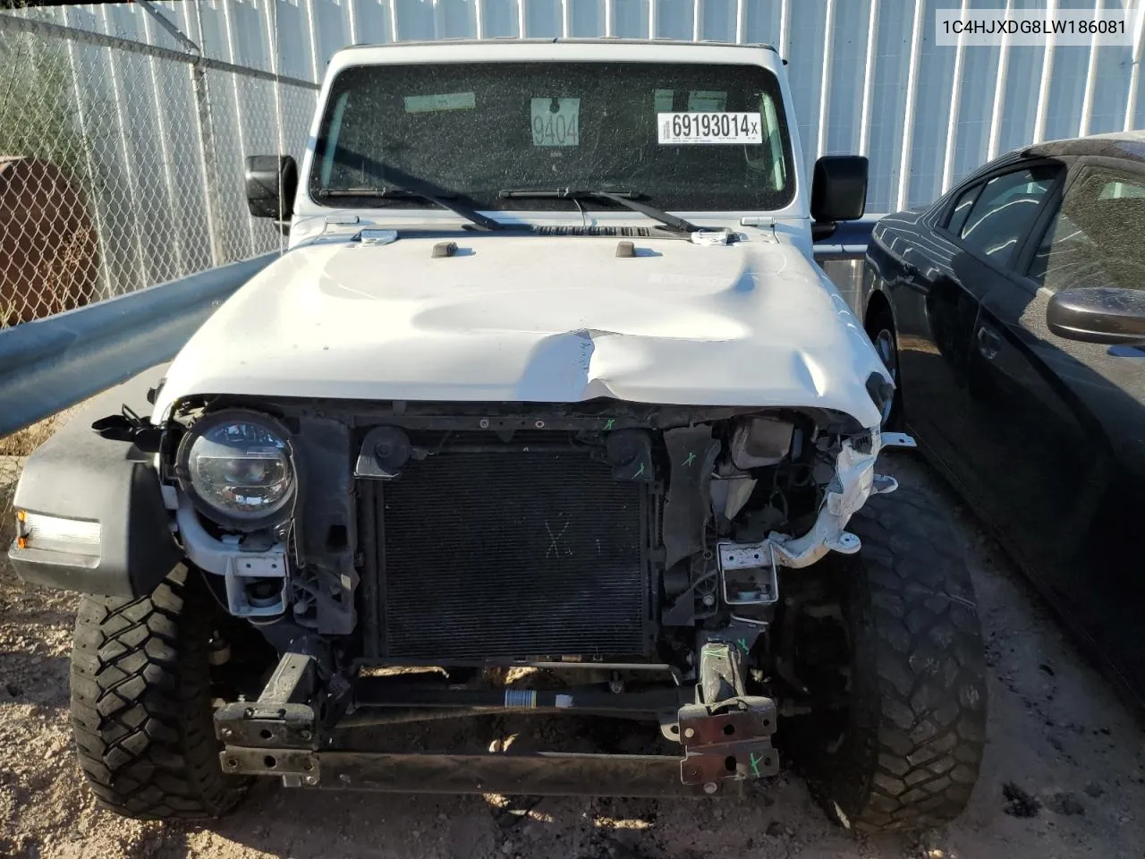 2020 Jeep Wrangler Unlimited Sport VIN: 1C4HJXDG8LW186081 Lot: 69193014