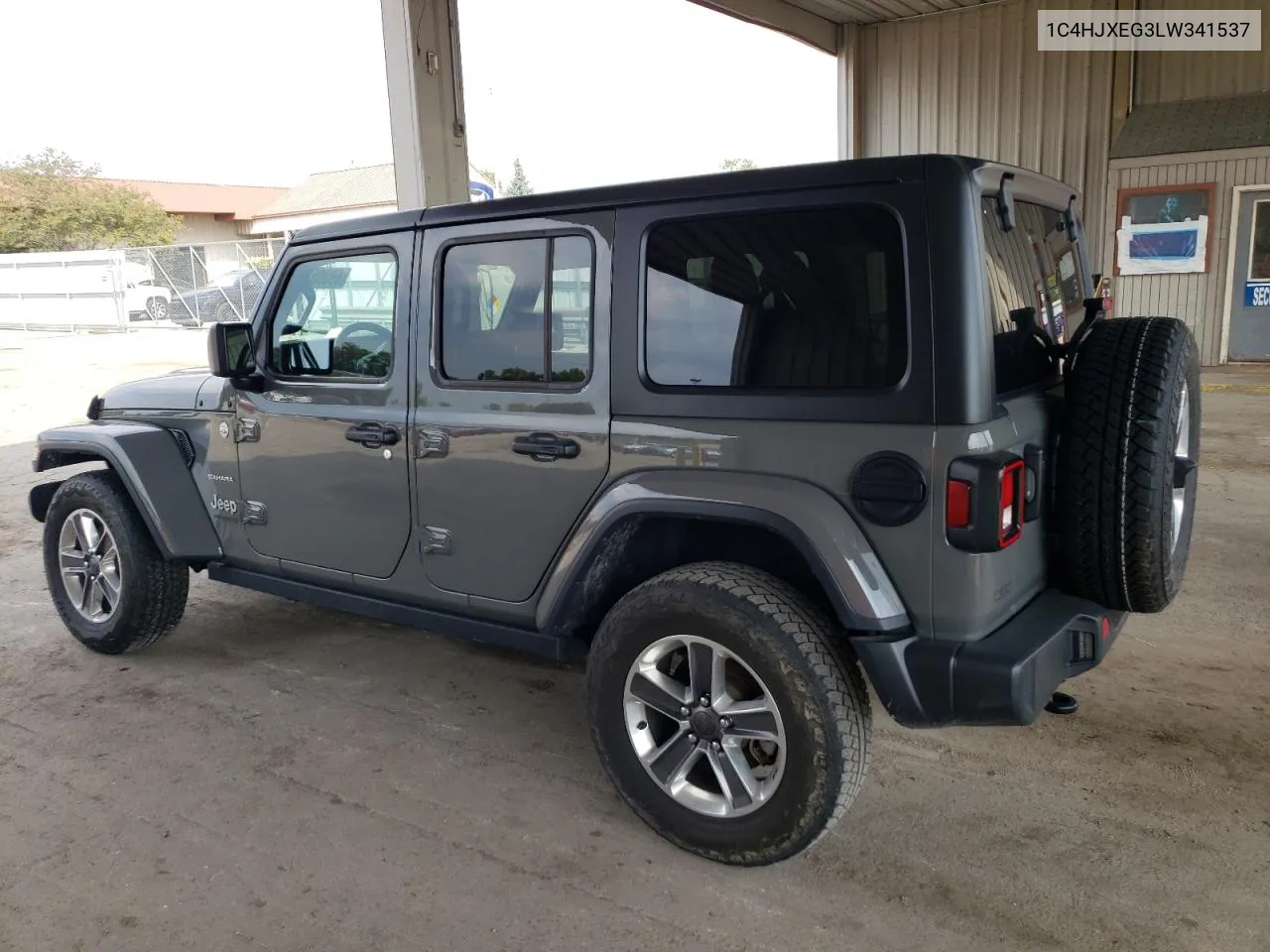 2020 Jeep Wrangler Unlimited Sahara VIN: 1C4HJXEG3LW341537 Lot: 69385154