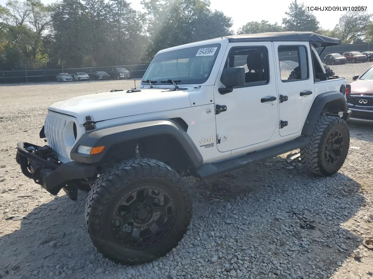 2020 Jeep Wrangler Unlimited Sport VIN: 1C4HJXDG9LW102057 Lot: 69430984