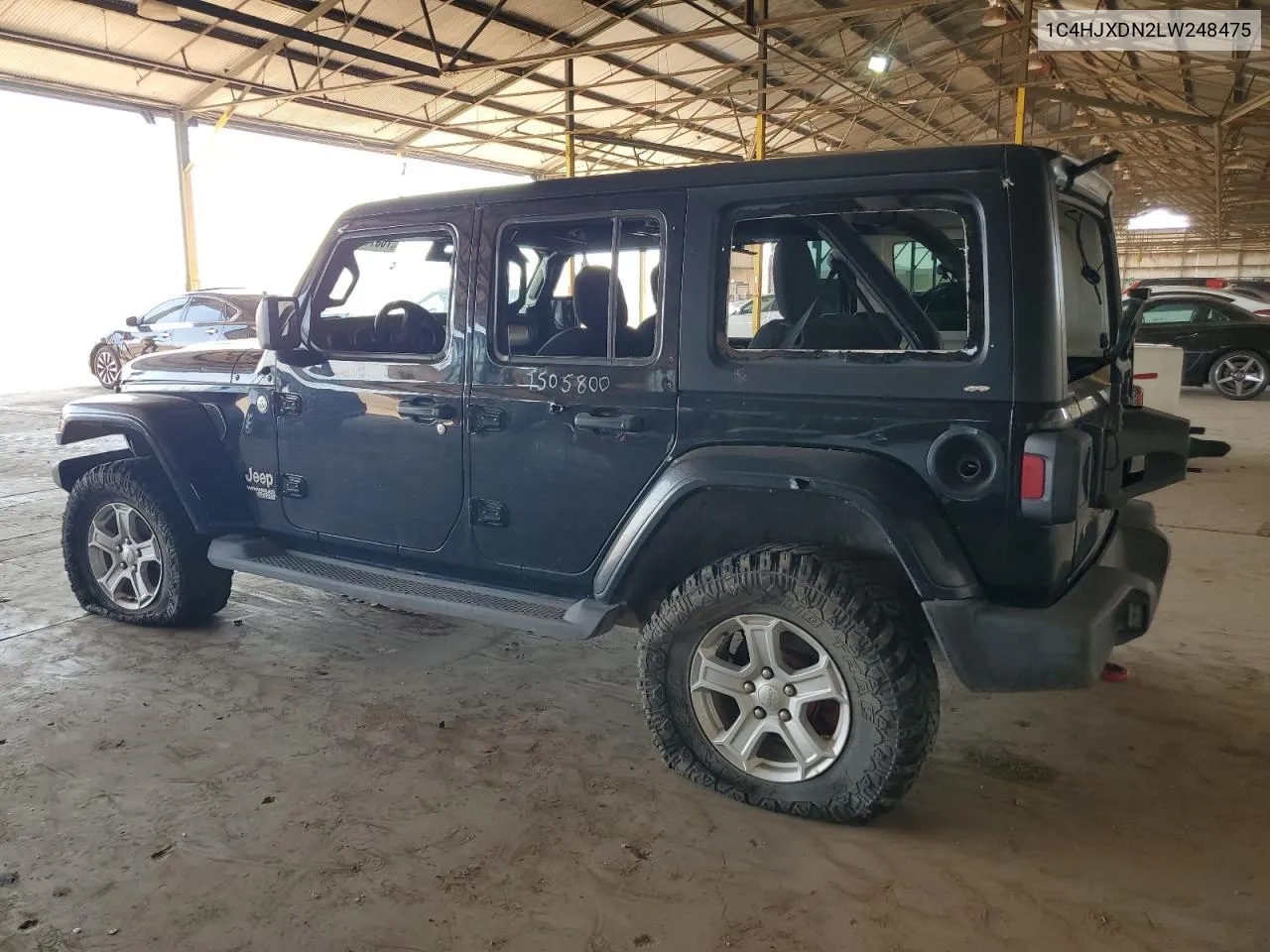 2020 Jeep Wrangler Unlimited Sport VIN: 1C4HJXDN2LW248475 Lot: 70314704