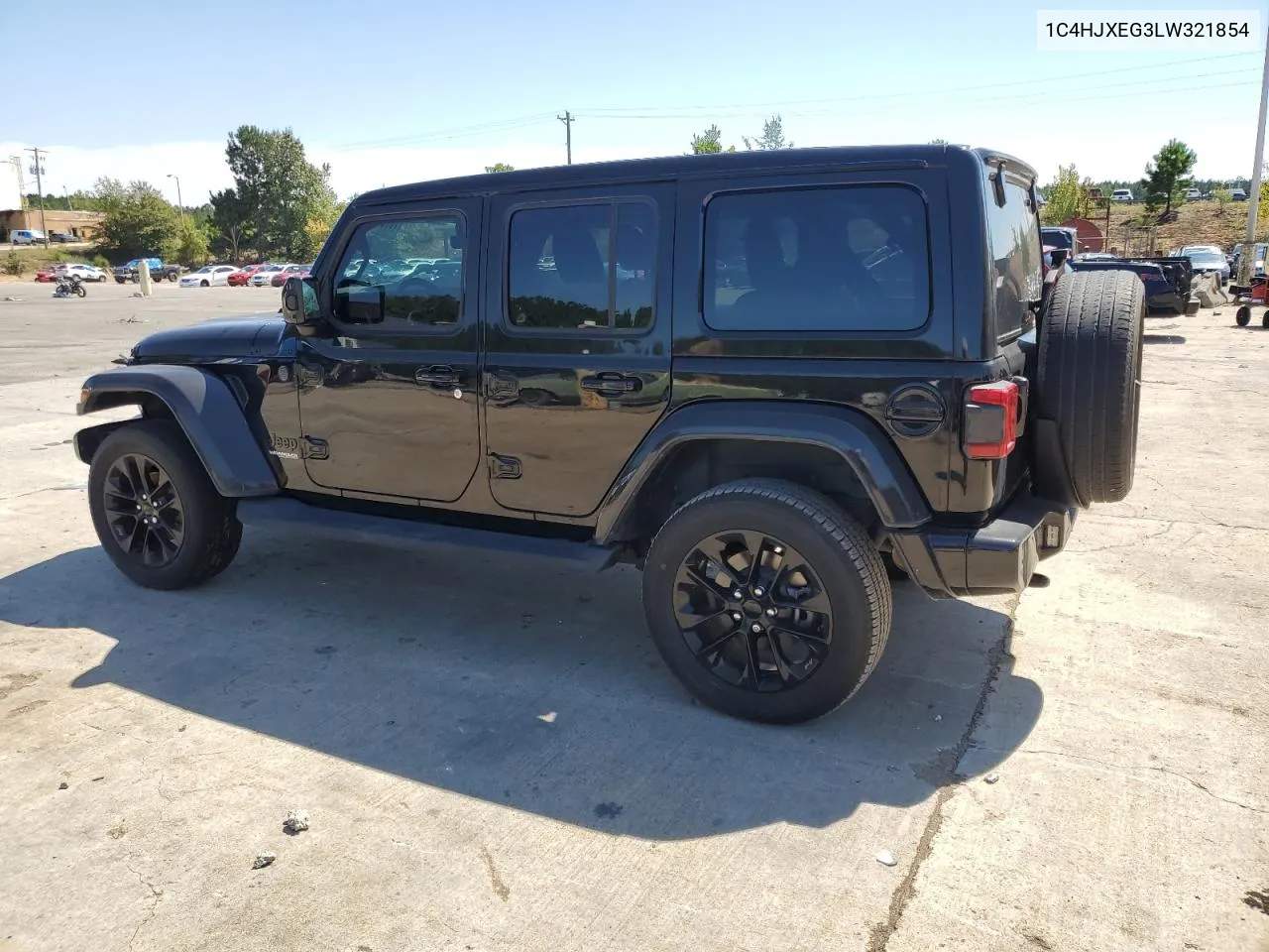 2020 Jeep Wrangler Unlimited Sahara VIN: 1C4HJXEG3LW321854 Lot: 70761874