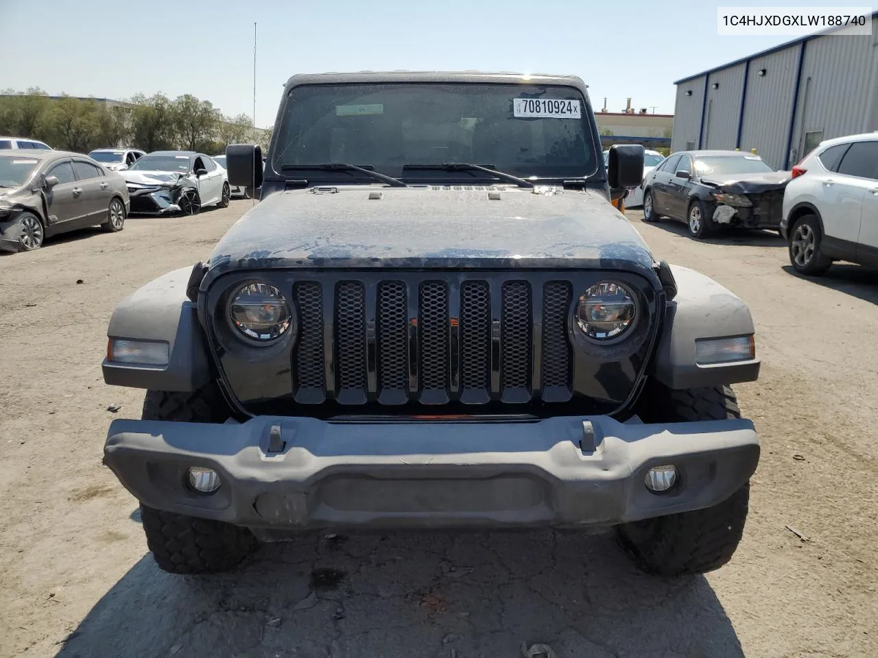 1C4HJXDGXLW188740 2020 Jeep Wrangler Unlimited Sport