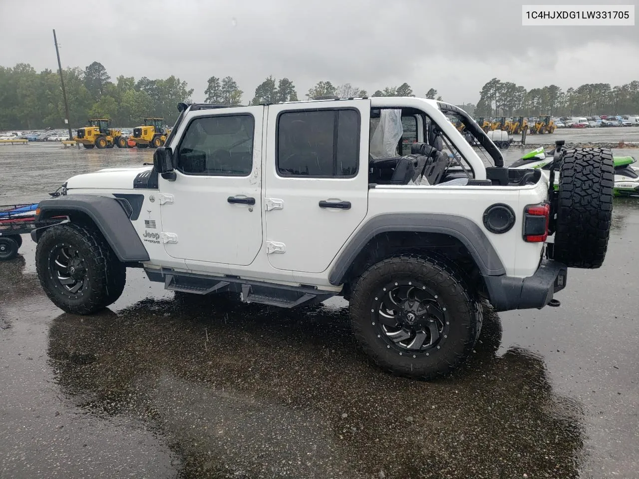 2020 Jeep Wrangler Unlimited Sport VIN: 1C4HJXDG1LW331705 Lot: 71769364