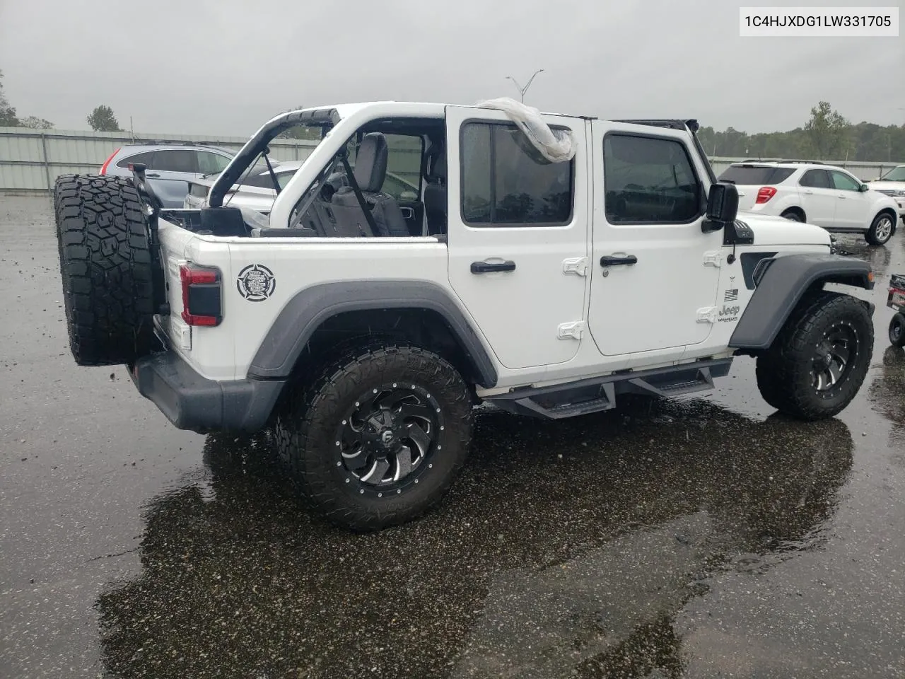 2020 Jeep Wrangler Unlimited Sport VIN: 1C4HJXDG1LW331705 Lot: 71769364