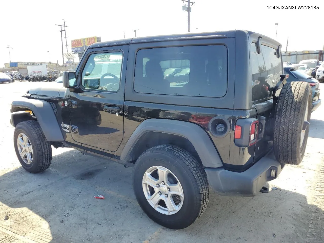 2020 Jeep Wrangler Sport VIN: 1C4GJXAN3LW228185 Lot: 72356004