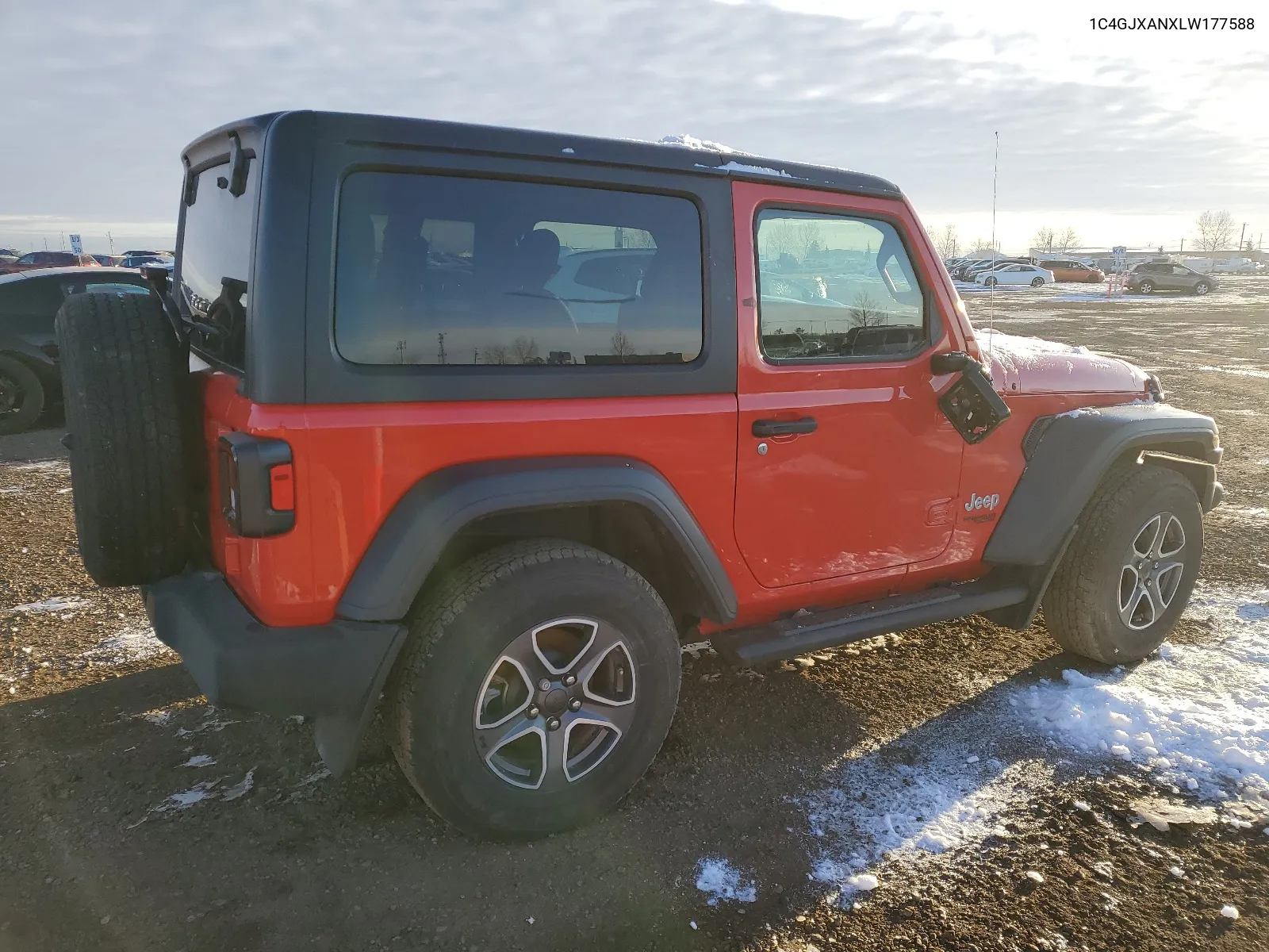 2020 Jeep Wrangler Sport VIN: 1C4GJXANXLW177588 Lot: 74465413