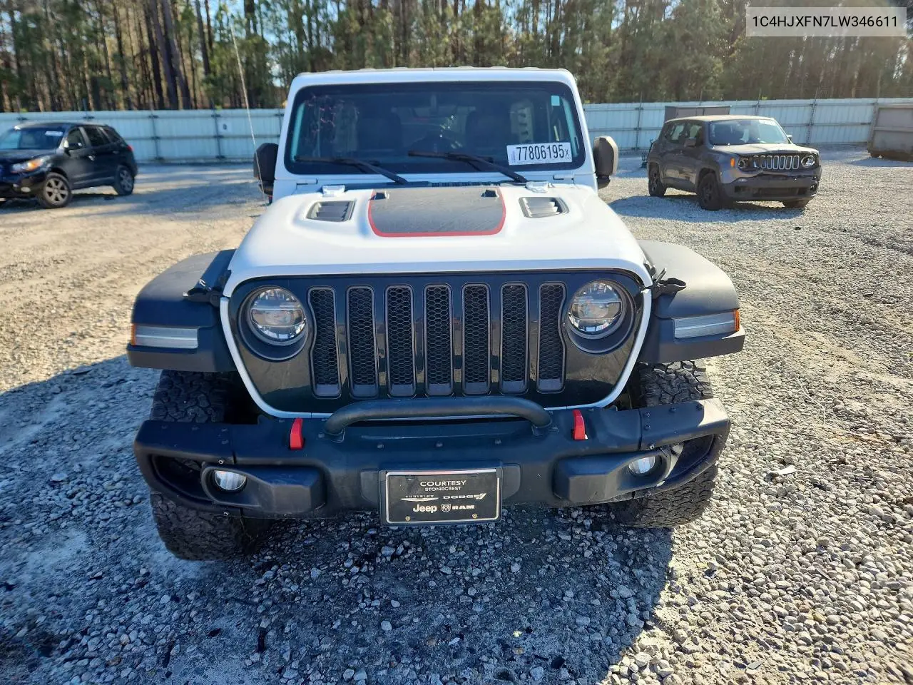1C4HJXFN7LW346611 2020 Jeep Wrangler Unlimited Rubicon