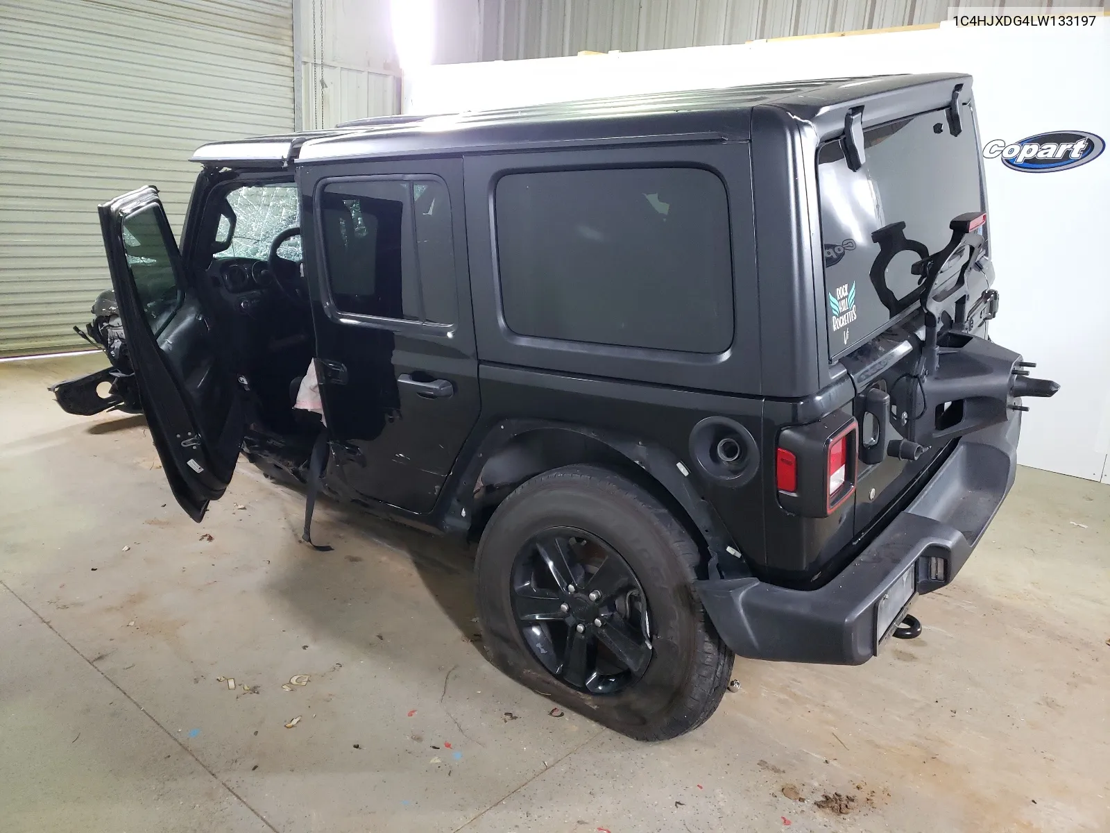 2020 Jeep Wrangler Unlimited Sport VIN: 1C4HJXDG4LW133197 Lot: 78190883