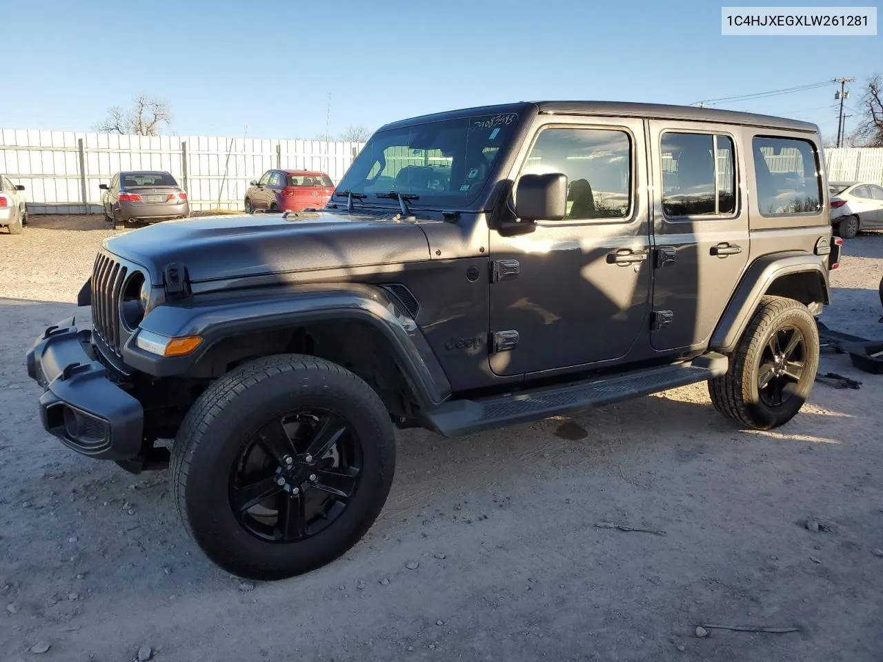 1C4HJXEGXLW261281 2020 Jeep Wrangler Unlimited Sahara