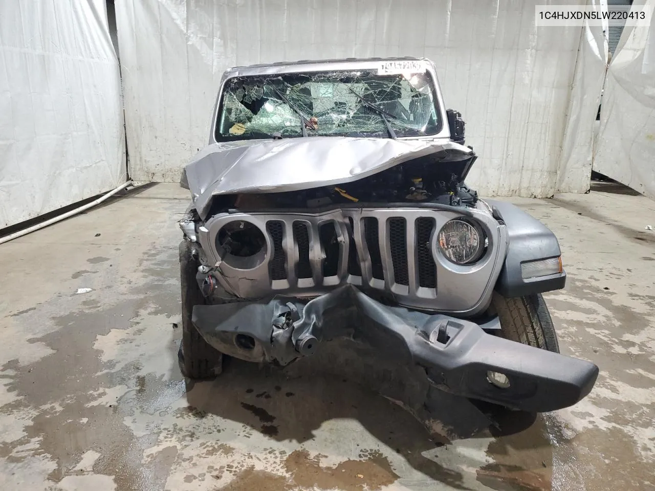 2020 Jeep Wrangler Unlimited Sport VIN: 1C4HJXDN5LW220413 Lot: 79457203