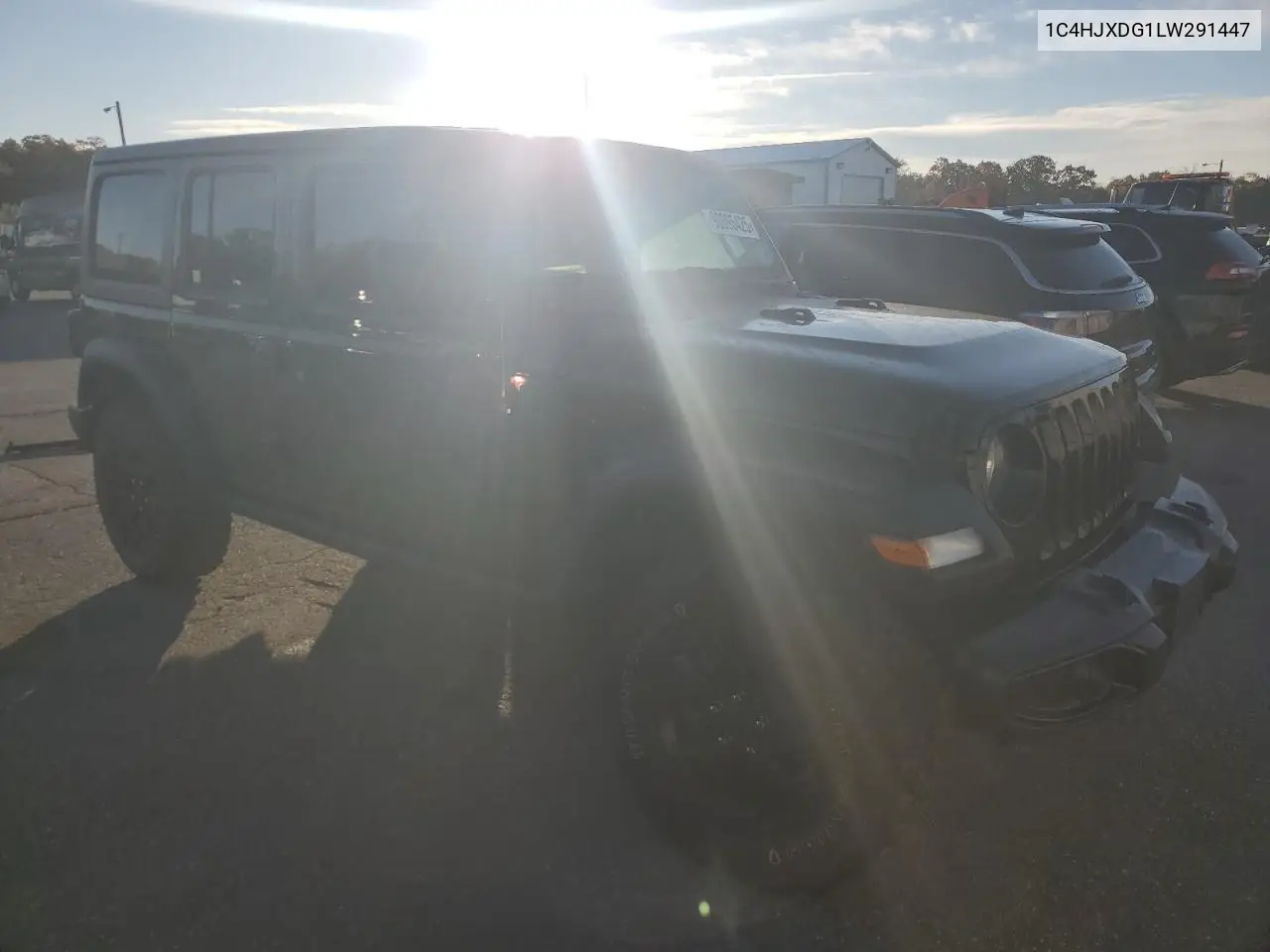 1C4HJXDG1LW291447 2020 Jeep Wrangler Unlimited Sport