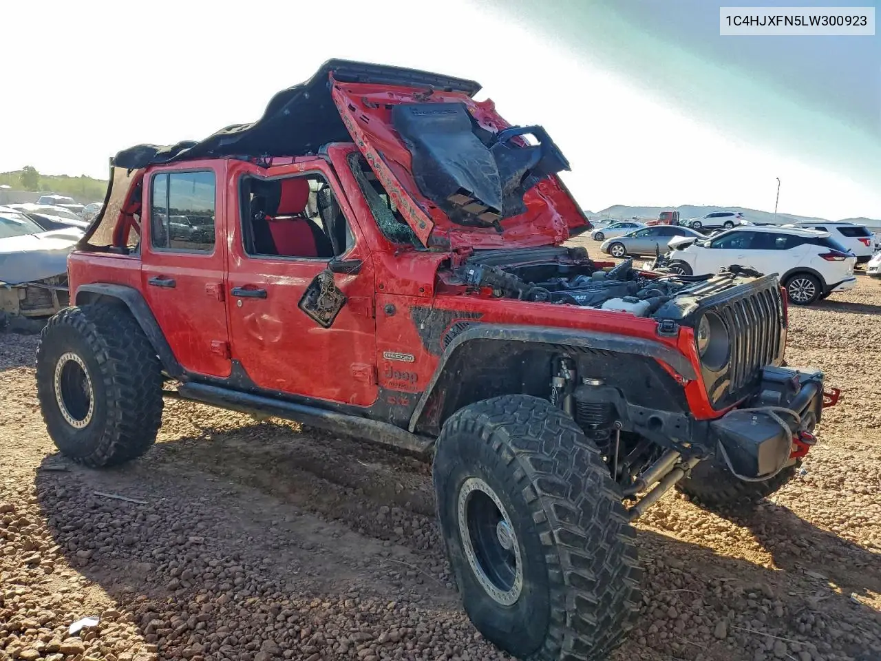 1C4HJXFN5LW300923 2020 Jeep Wrangler Unlimited Rubicon