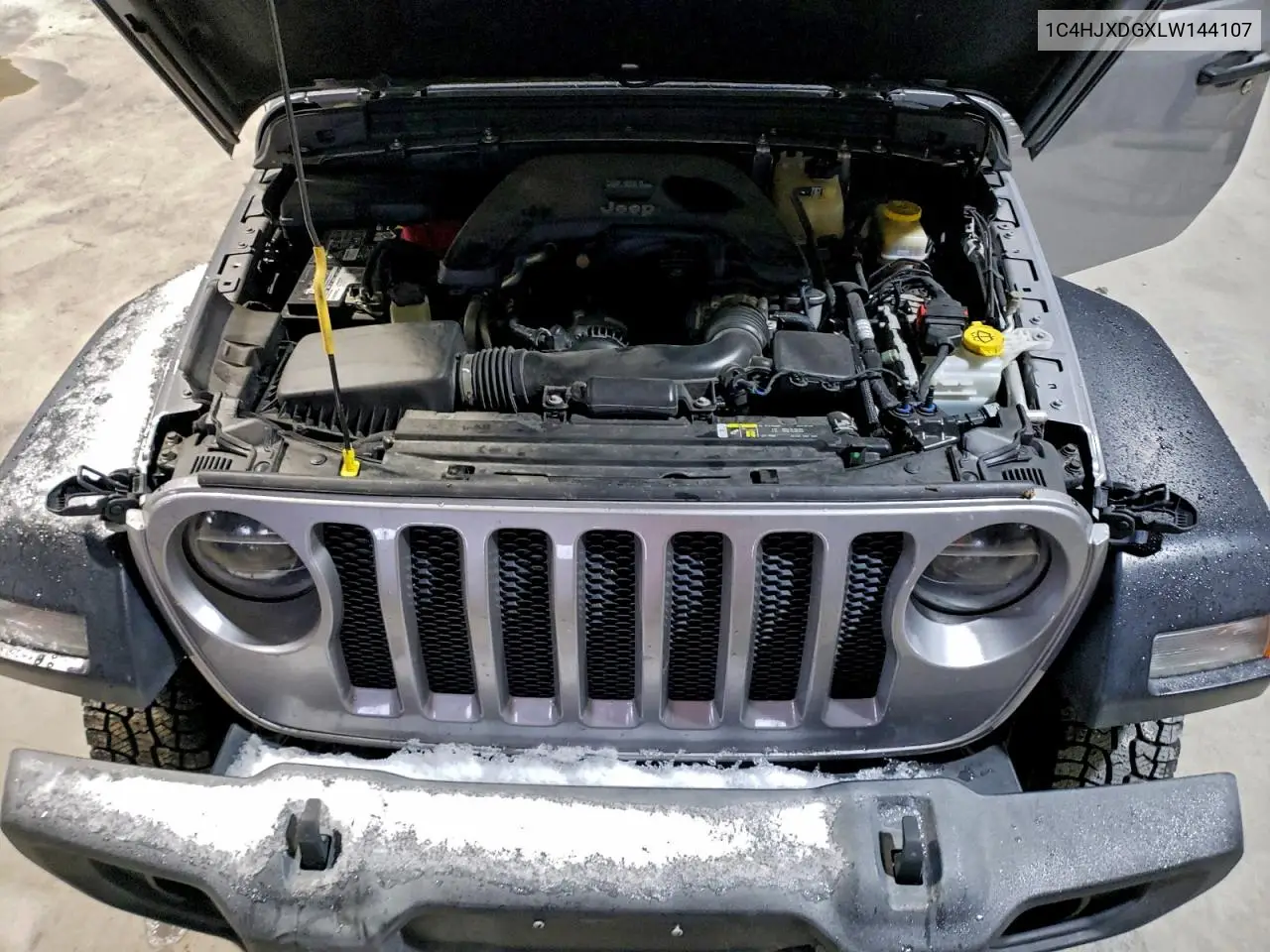 1C4HJXDGXLW144107 2020 Jeep Wrangler Unlimited Sport