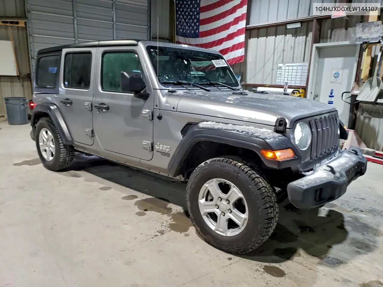 1C4HJXDGXLW144107 2020 Jeep Wrangler Unlimited Sport