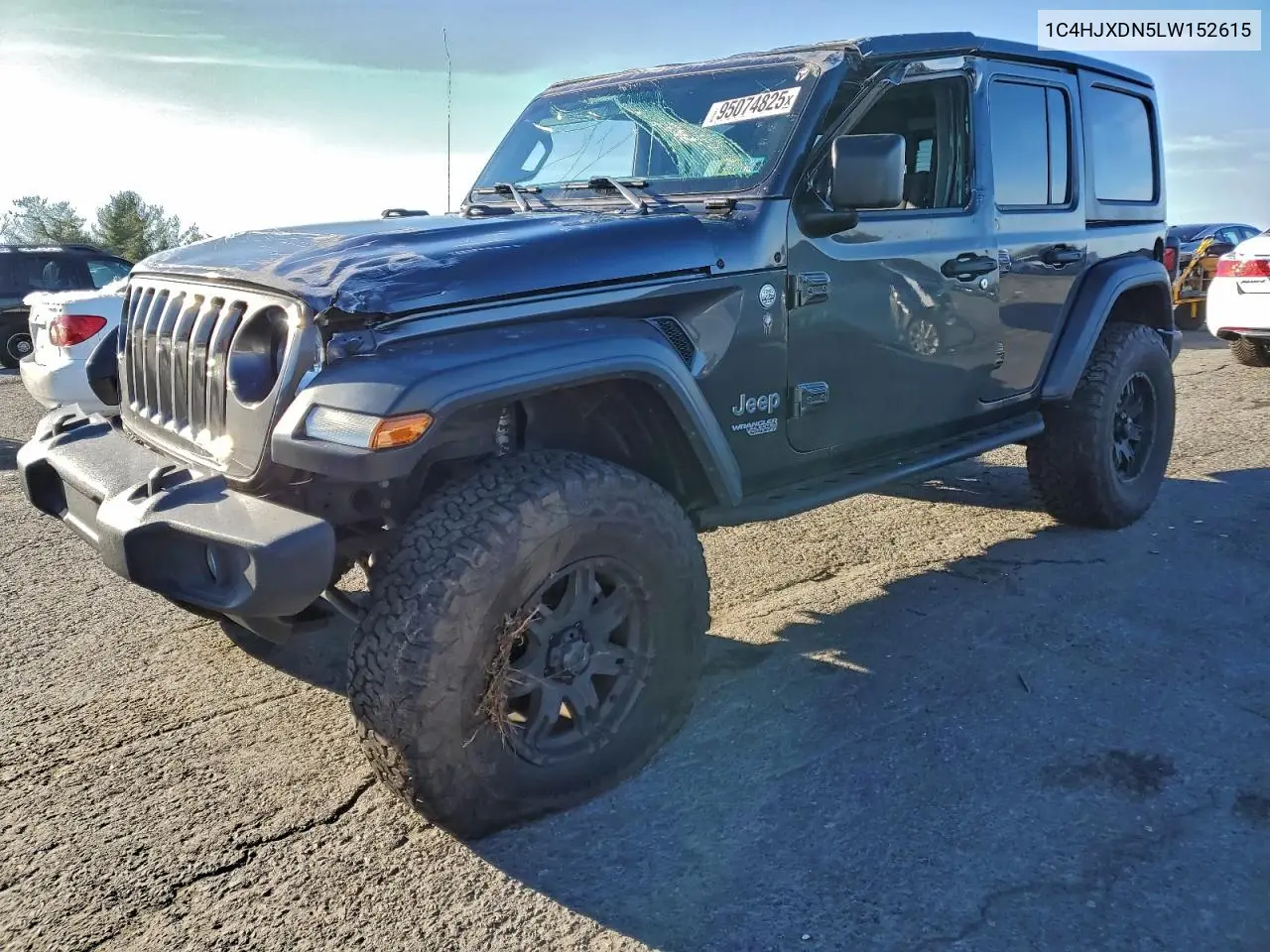 1C4HJXDN5LW152615 2020 Jeep Wrangler Unlimited Sport