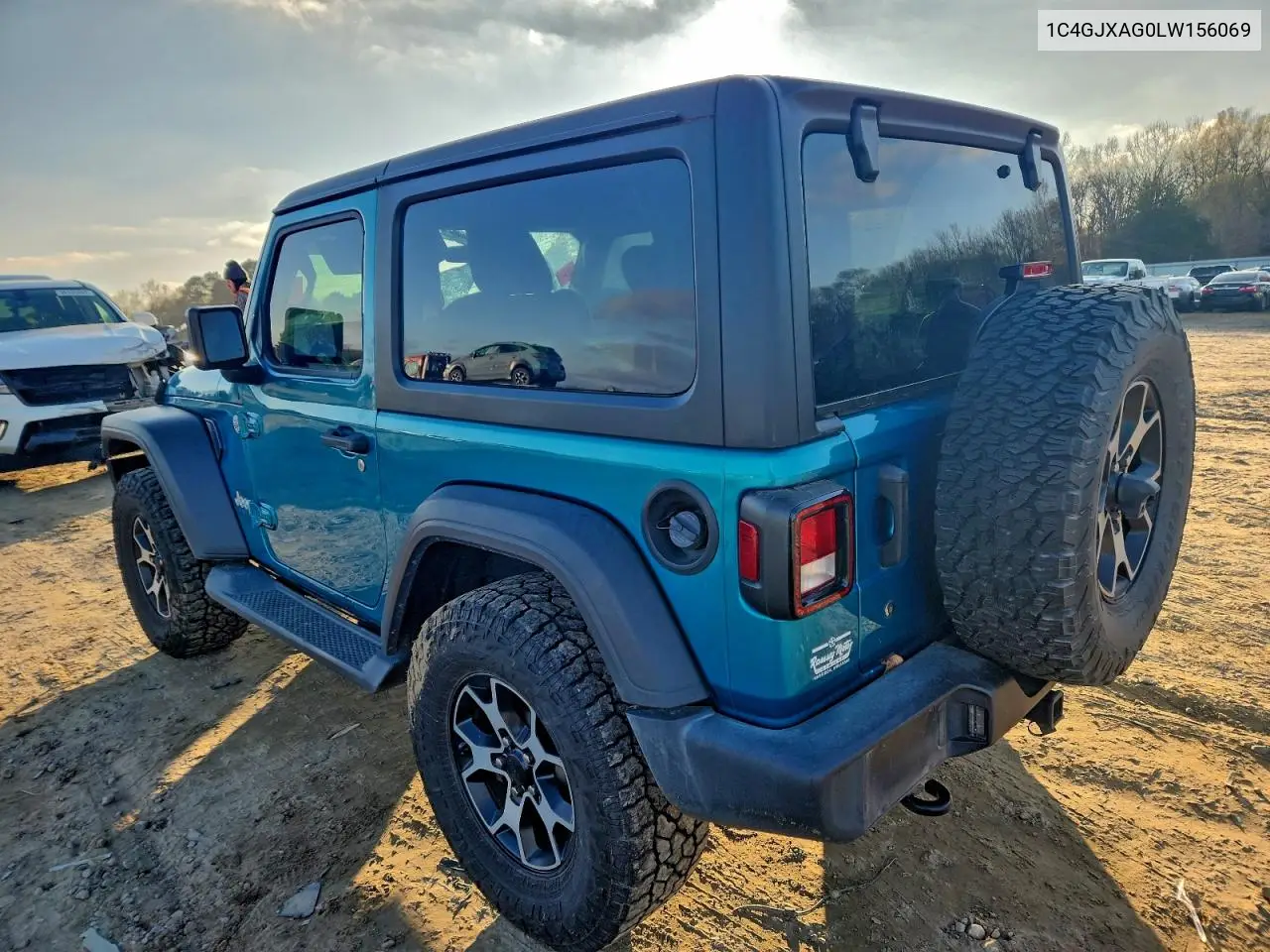 1C4GJXAG0LW156069 2020 Jeep Wrangler Sport