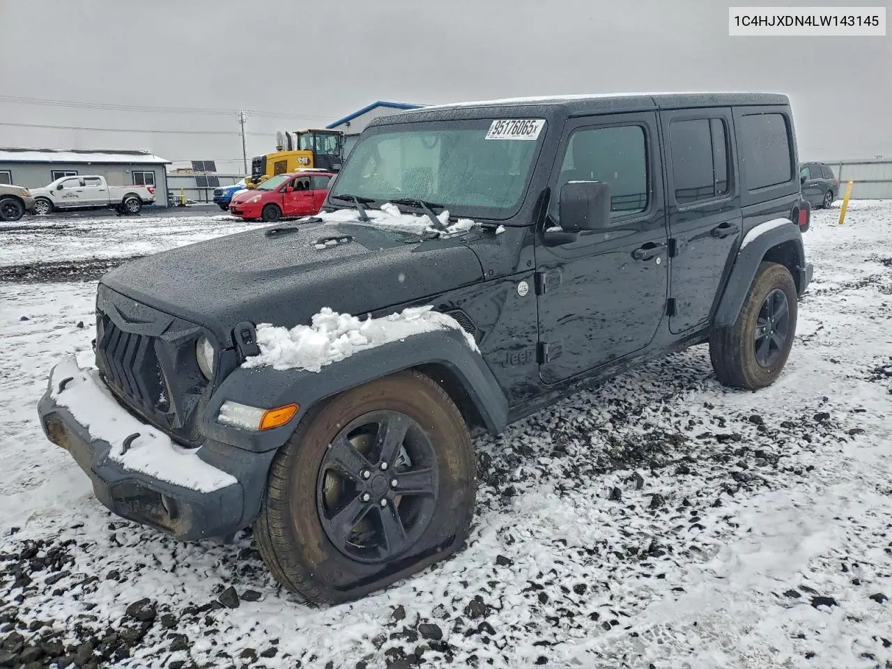 1C4HJXDN4LW143145 2020 Jeep Wrangler Unlimited Sport