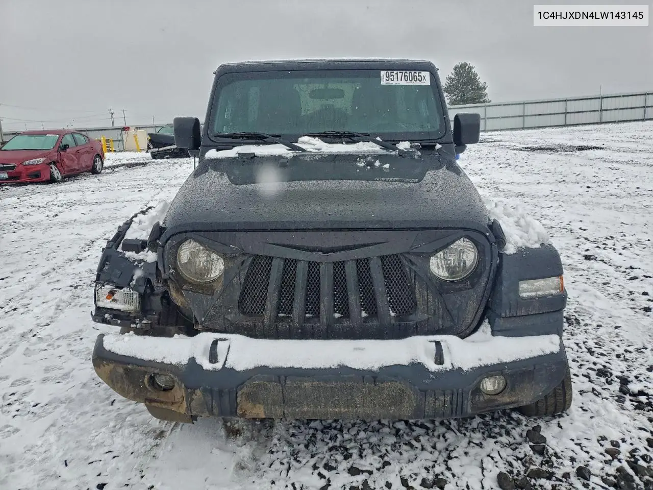 1C4HJXDN4LW143145 2020 Jeep Wrangler Unlimited Sport