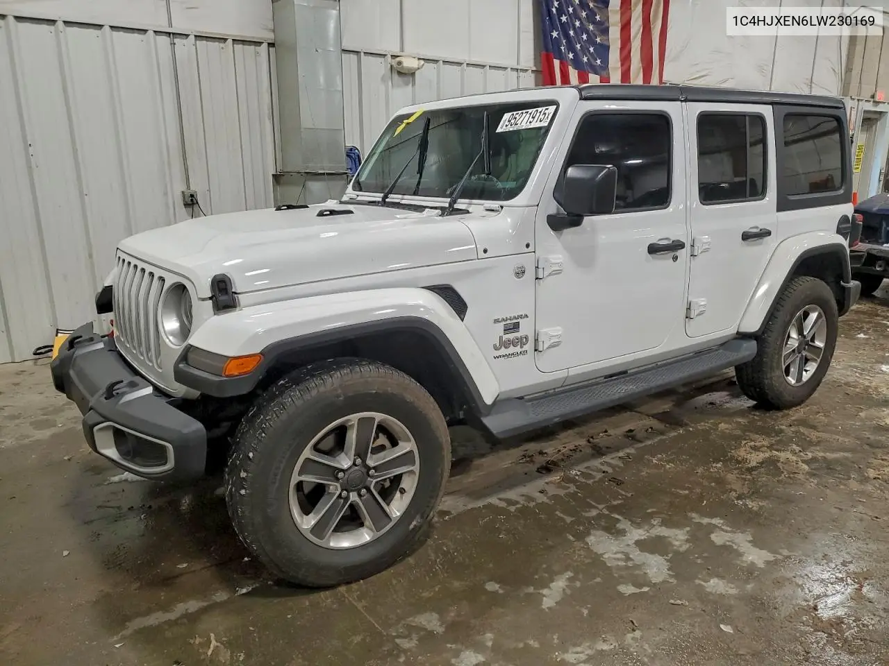 1C4HJXEN6LW230169 2020 Jeep Wrangler Unlimited Sahara