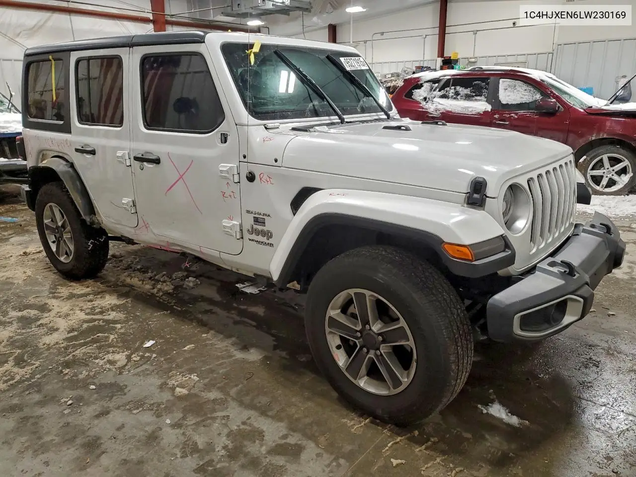 1C4HJXEN6LW230169 2020 Jeep Wrangler Unlimited Sahara