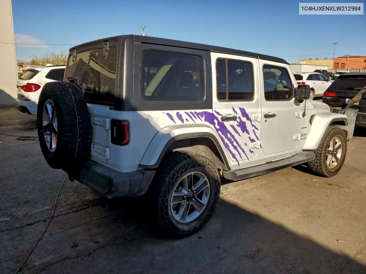 1C4HJXENXLW212984 2020 Jeep Wrangler Unlimited Sahara
