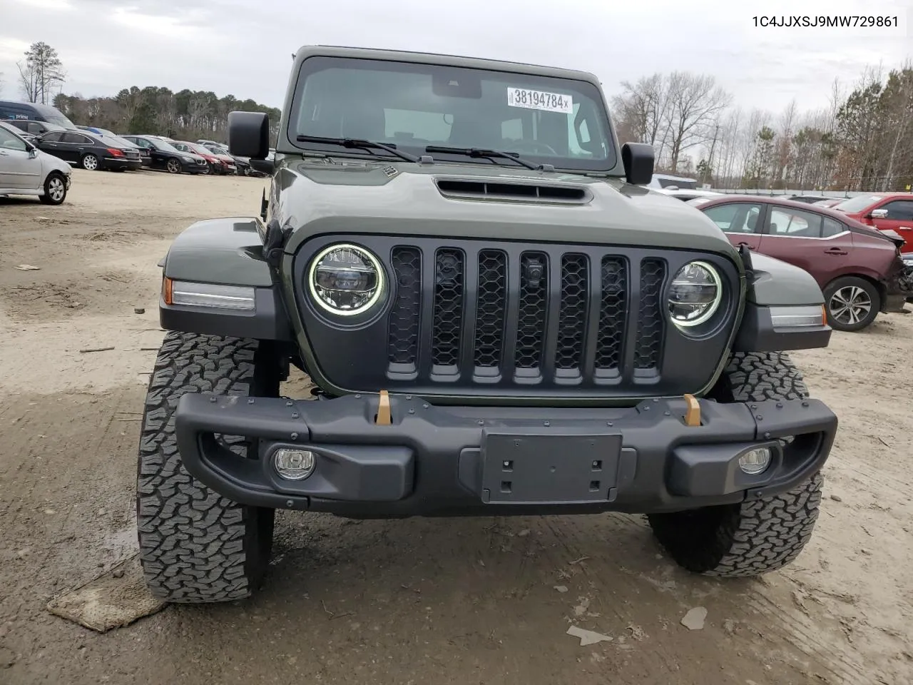 2021 Jeep Wrangler Unlimited Rubicon 392 VIN: 1C4JJXSJ9MW729861 Lot: 38194784