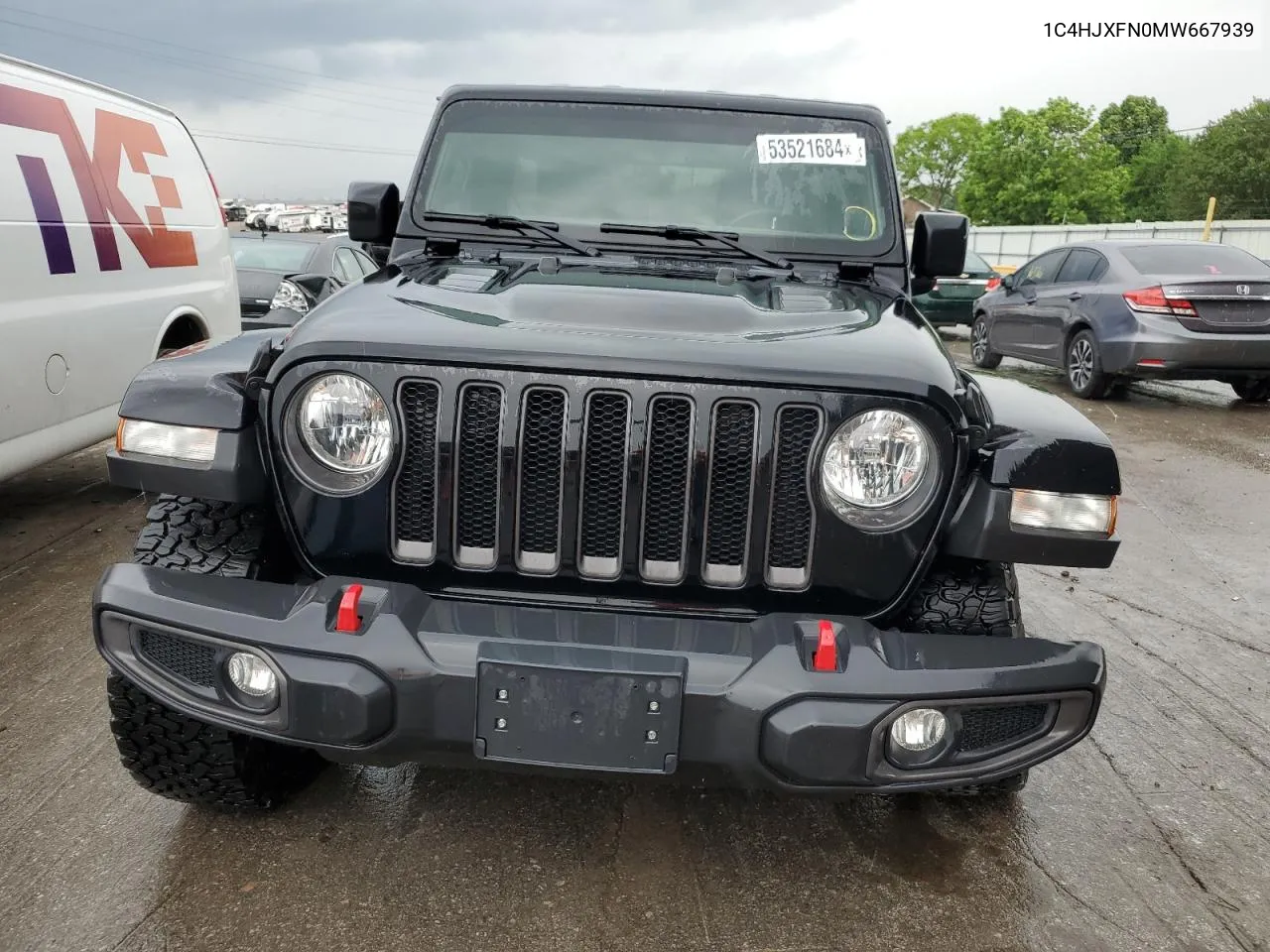 1C4HJXFN0MW667939 2021 Jeep Wrangler Unlimited Rubicon