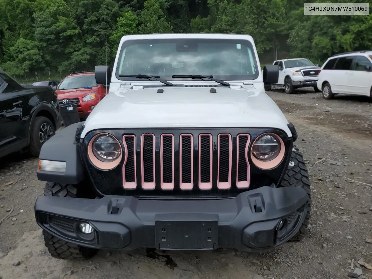 2021 Jeep Wrangler Unlimited Sport VIN: 1C4HJXDN7MW510069 Lot: 55266244