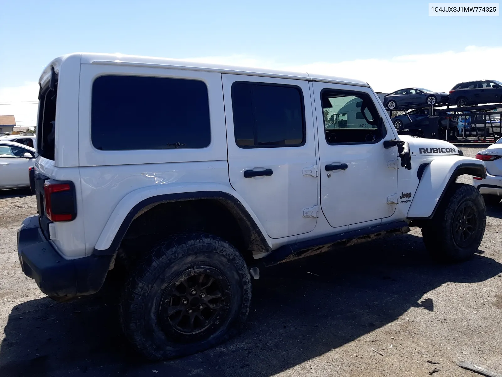 2021 Jeep Wrangler Unlimited Rubicon 392 VIN: 1C4JJXSJ1MW774325 Lot: 55543404