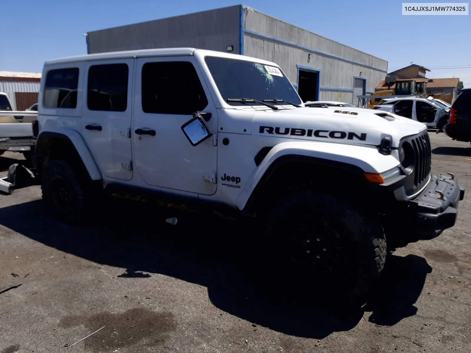 2021 Jeep Wrangler Unlimited Rubicon 392 VIN: 1C4JJXSJ1MW774325 Lot: 55543404