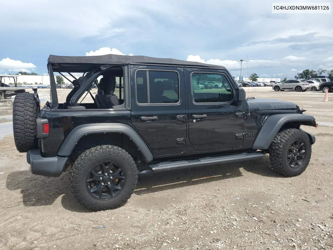 1C4HJXDN3MW681126 2021 Jeep Wrangler Unlimited Sport