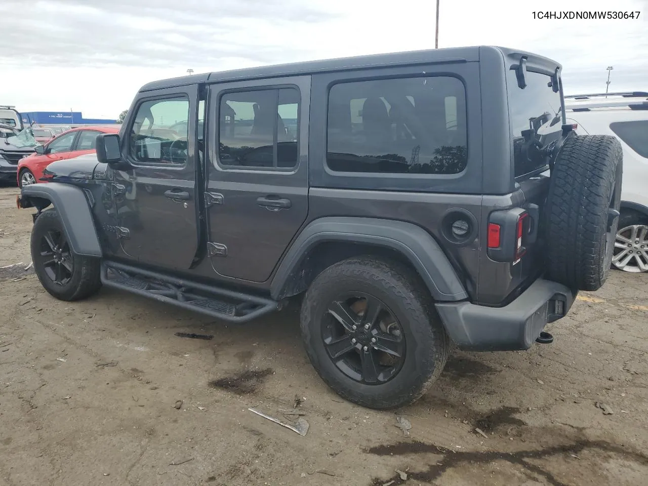 2021 Jeep Wrangler Unlimited Sport VIN: 1C4HJXDN0MW530647 Lot: 61828734