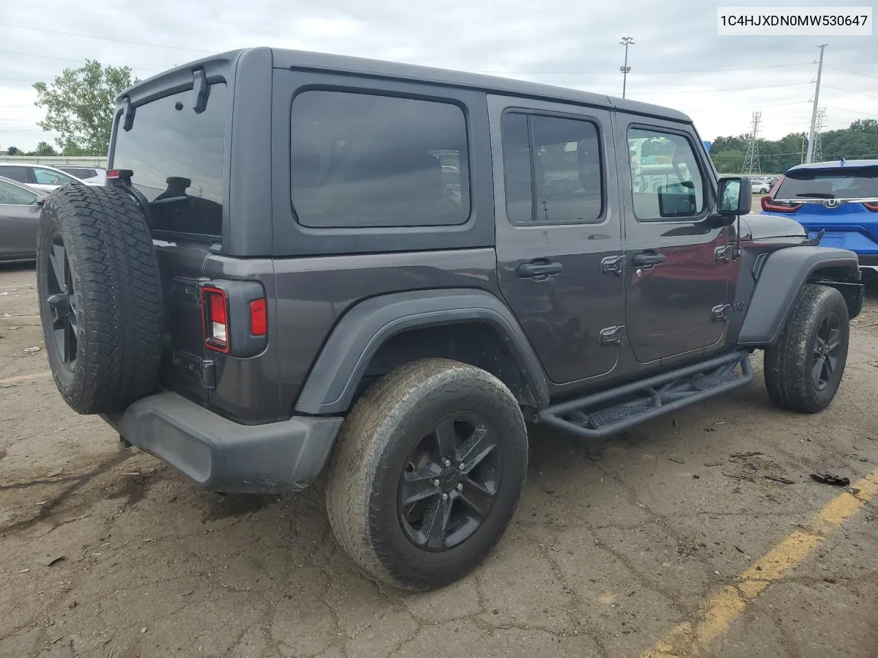 2021 Jeep Wrangler Unlimited Sport VIN: 1C4HJXDN0MW530647 Lot: 61828734