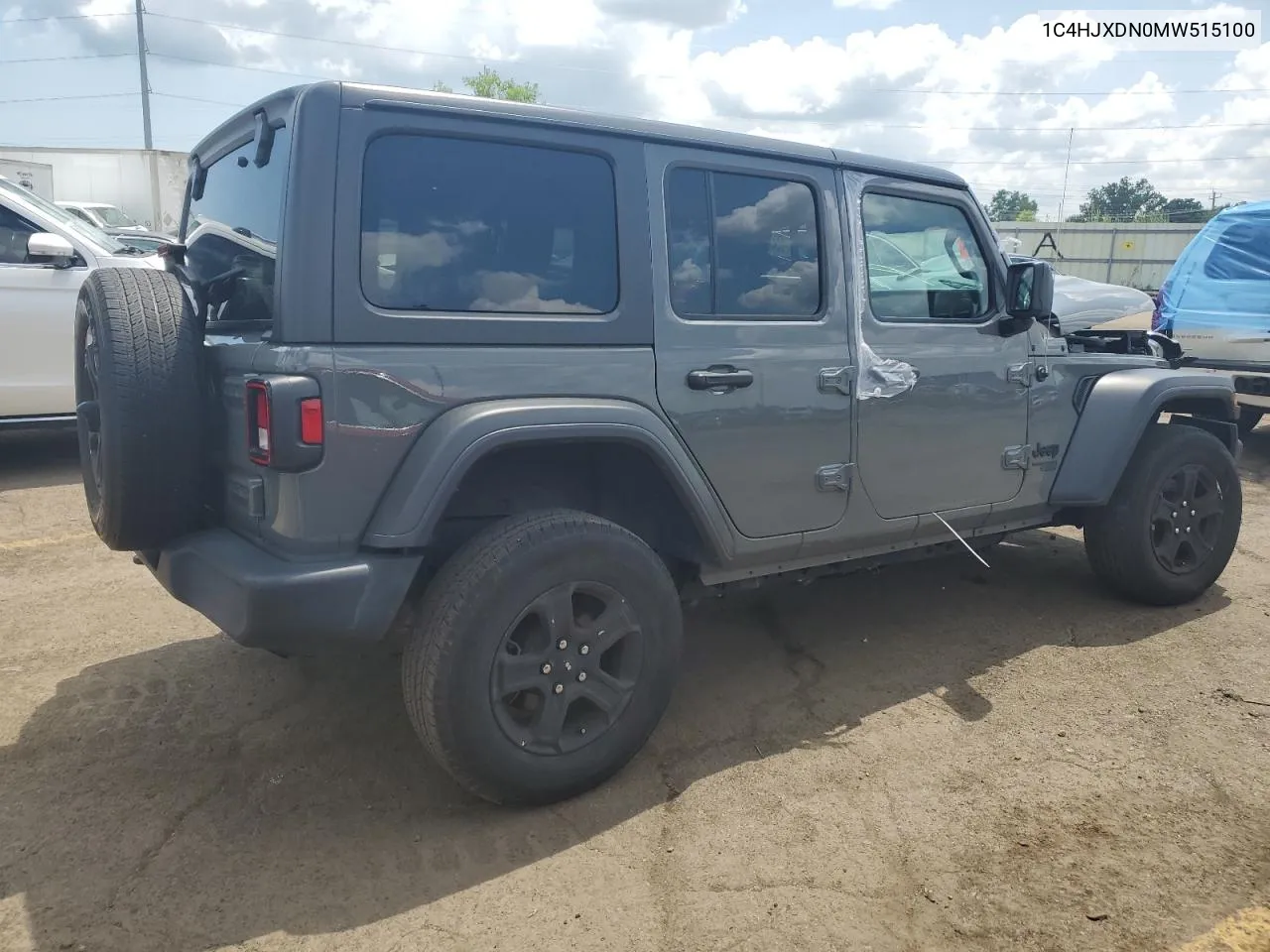 2021 Jeep Wrangler Unlimited Sport VIN: 1C4HJXDN0MW515100 Lot: 62723484