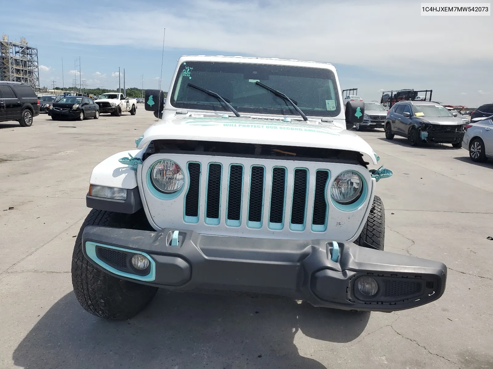 1C4HJXEM7MW542073 2021 Jeep Wrangler Unlimited Sahara