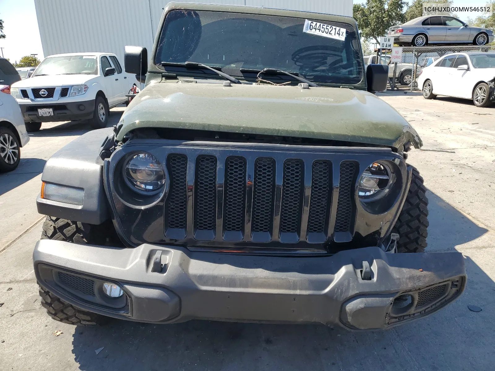 1C4HJXDG0MW546512 2021 Jeep Wrangler Unlimited Sport