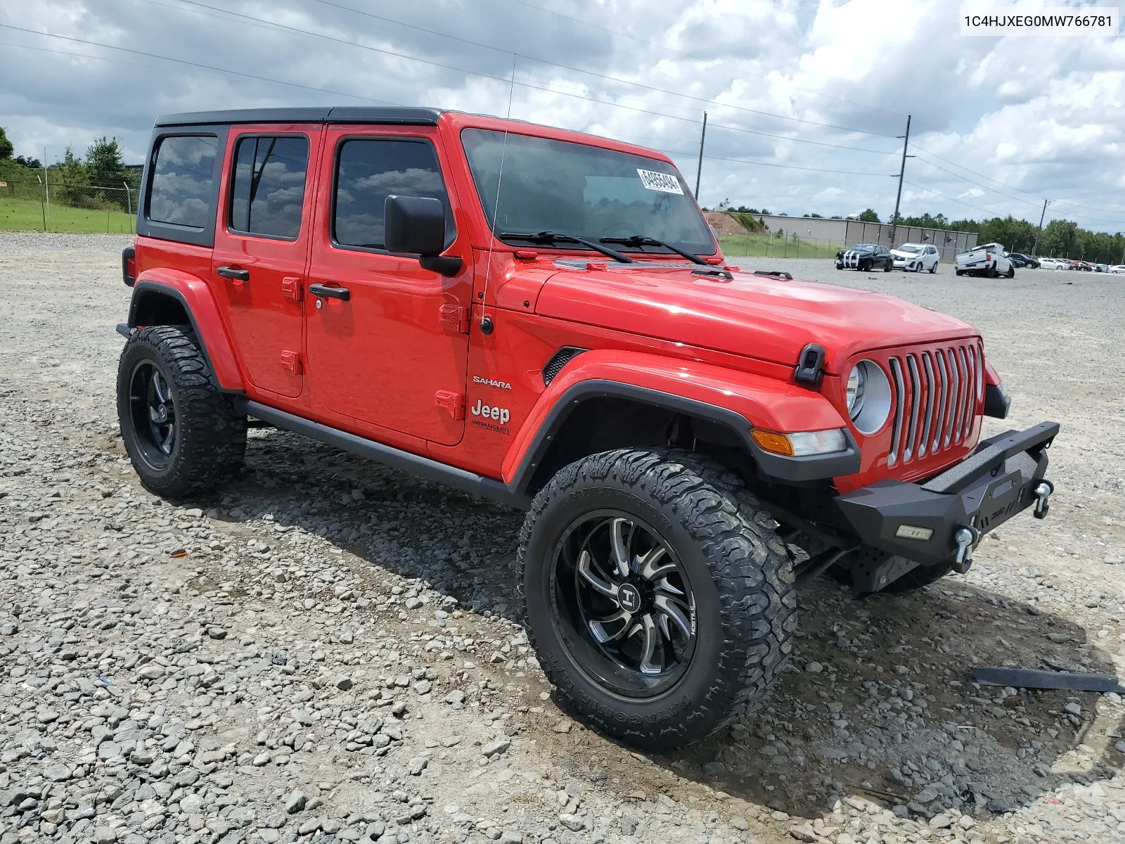 2021 Jeep Wrangler Unlimited Sahara VIN: 1C4HJXEG0MW766781 Lot: 64955494