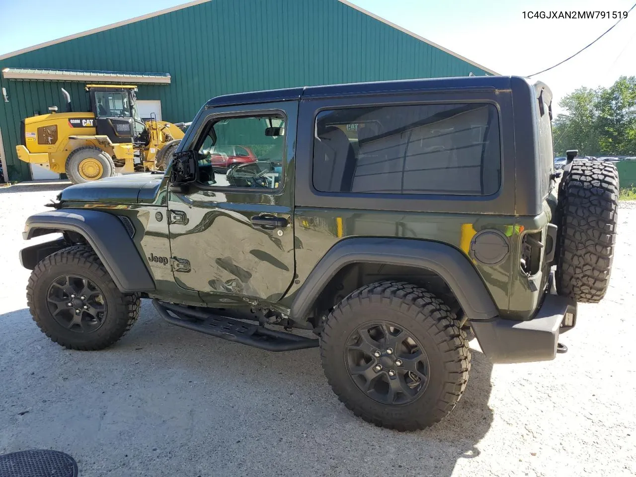 2021 Jeep Wrangler Sport VIN: 1C4GJXAN2MW791519 Lot: 65454894