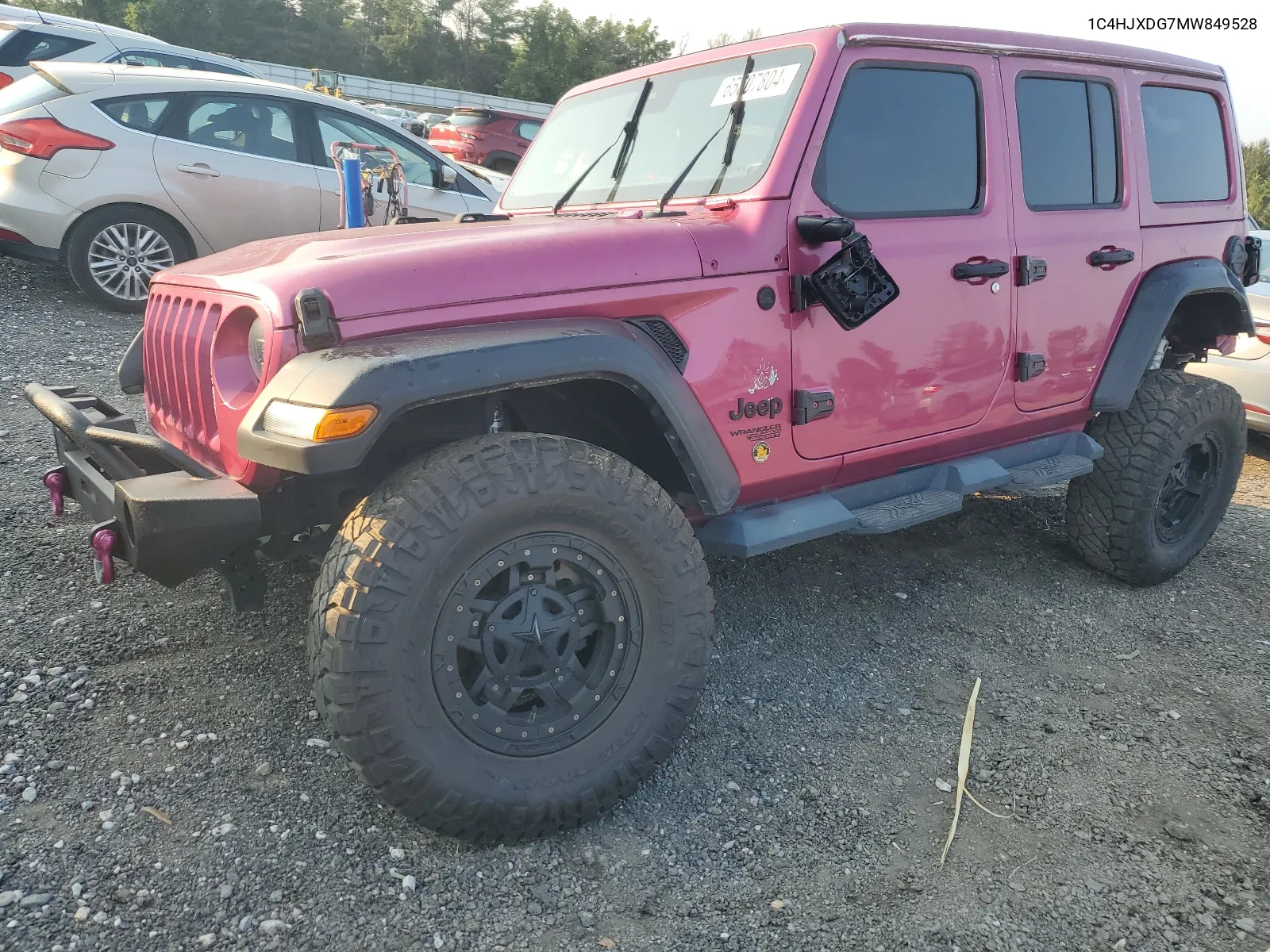 2021 Jeep Wrangler Unlimited Sport VIN: 1C4HJXDG7MW849528 Lot: 65607804