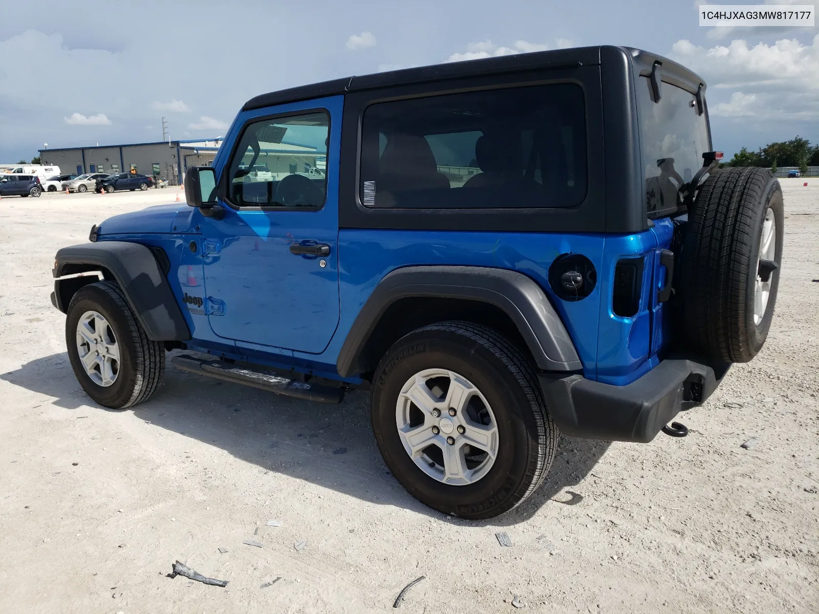 2021 Jeep Wrangler Sport VIN: 1C4HJXAG3MW817177 Lot: 66017194