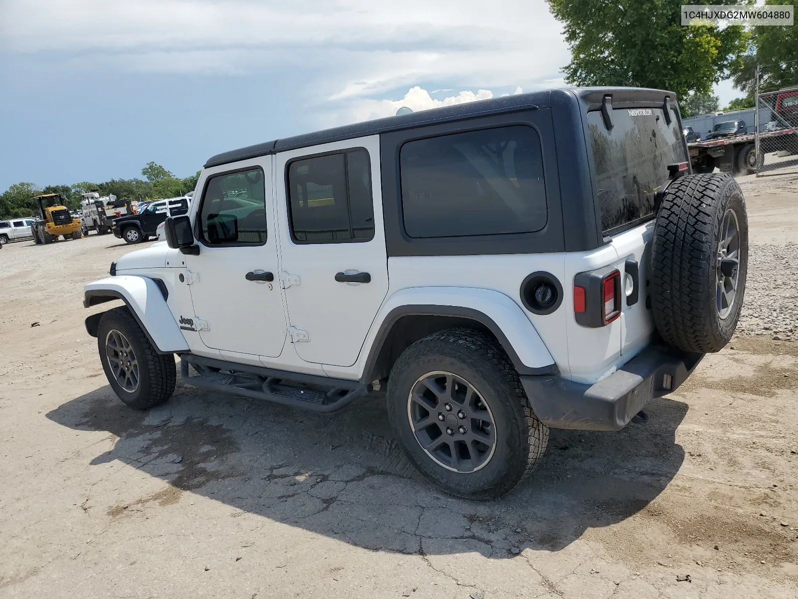 2021 Jeep Wrangler Unlimited Sport VIN: 1C4HJXDG2MW604880 Lot: 67278024