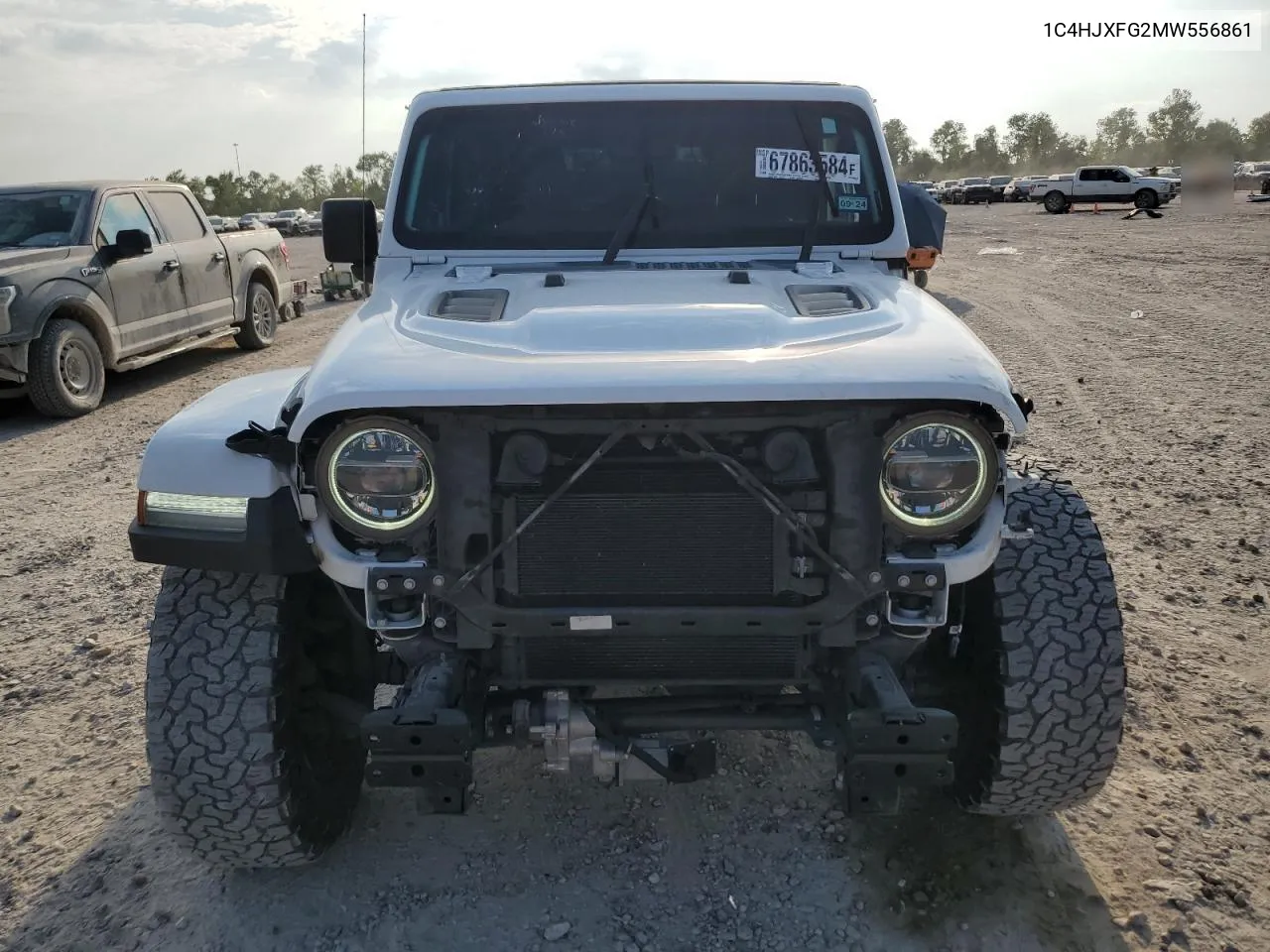 2021 Jeep Wrangler Unlimited Rubicon VIN: 1C4HJXFG2MW556861 Lot: 67863584