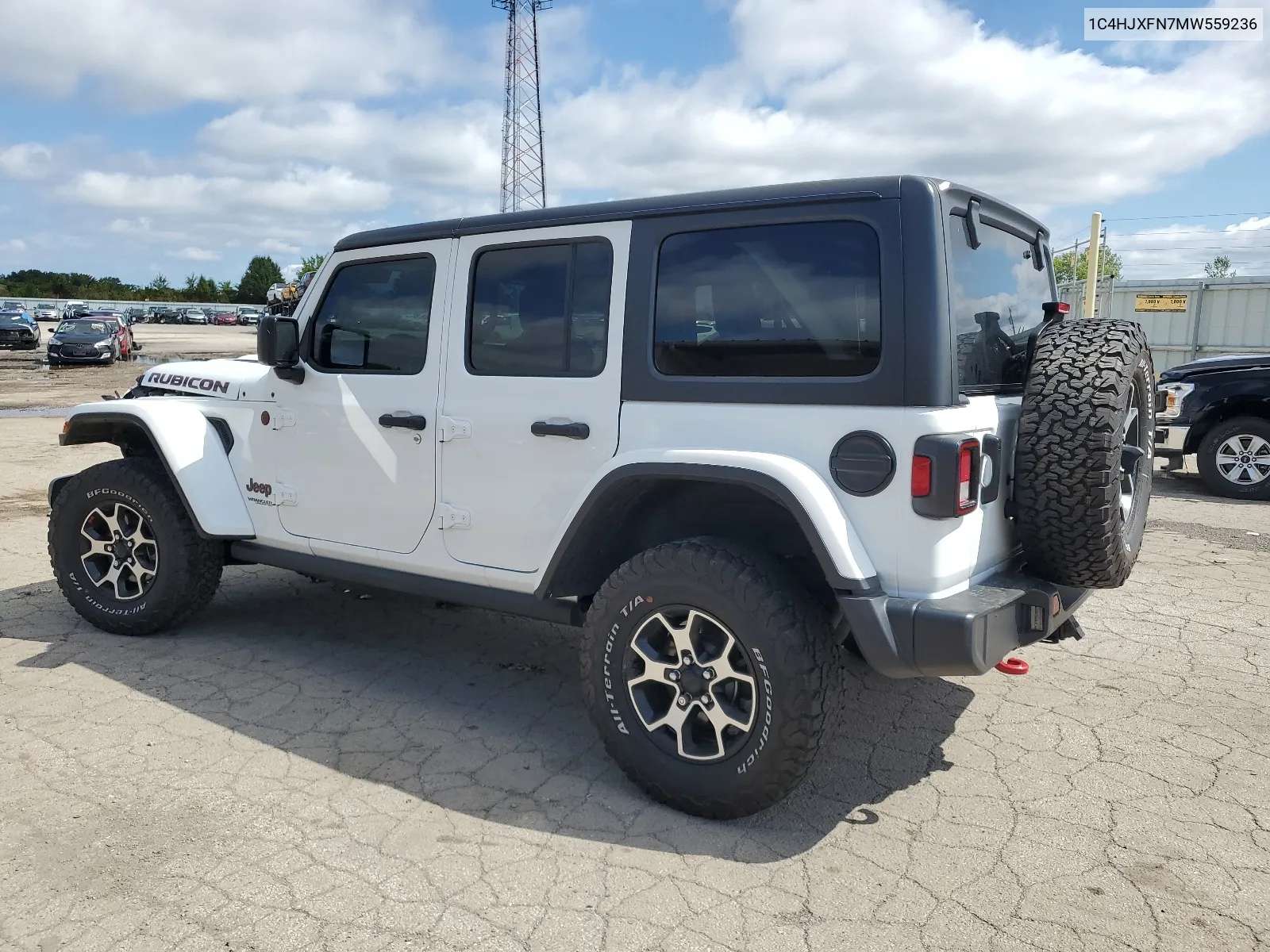 2021 Jeep Wrangler Unlimited Rubicon VIN: 1C4HJXFN7MW559236 Lot: 67901054