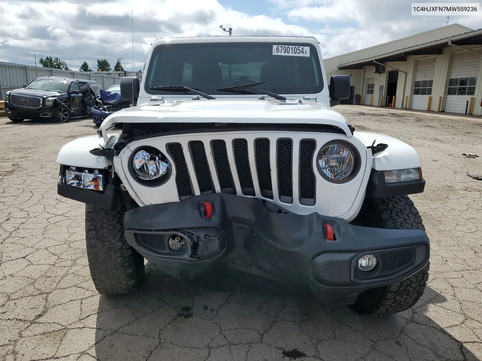 2021 Jeep Wrangler Unlimited Rubicon VIN: 1C4HJXFN7MW559236 Lot: 67901054