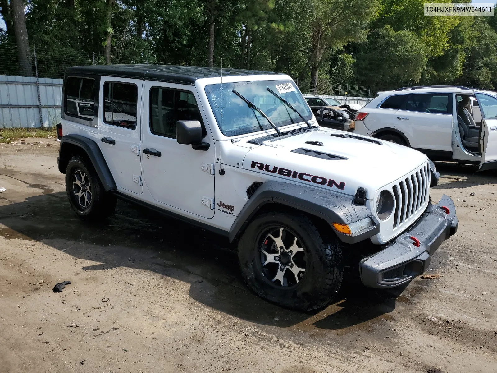 1C4HJXFN9MW544611 2021 Jeep Wrangler Unlimited Rubicon