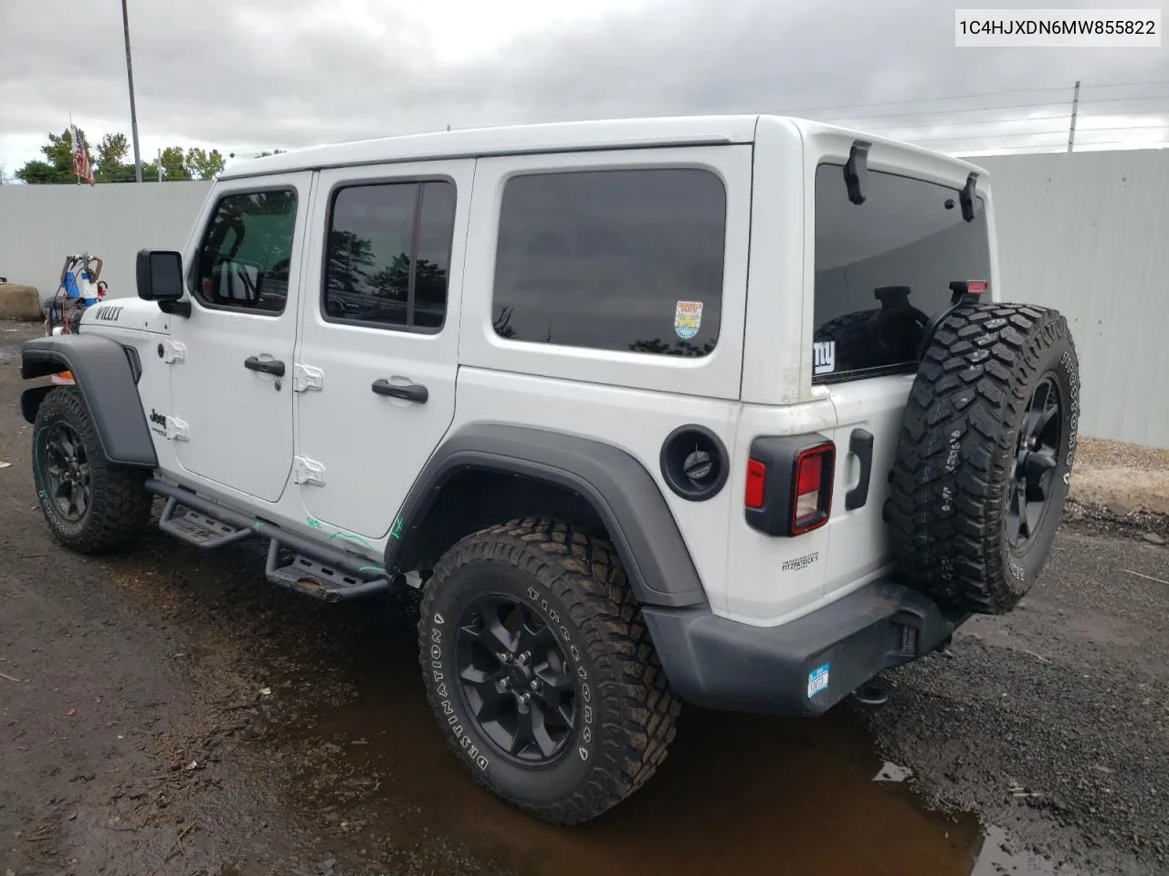 2021 Jeep Wrangler Unlimited Sport VIN: 1C4HJXDN6MW855822 Lot: 68075034